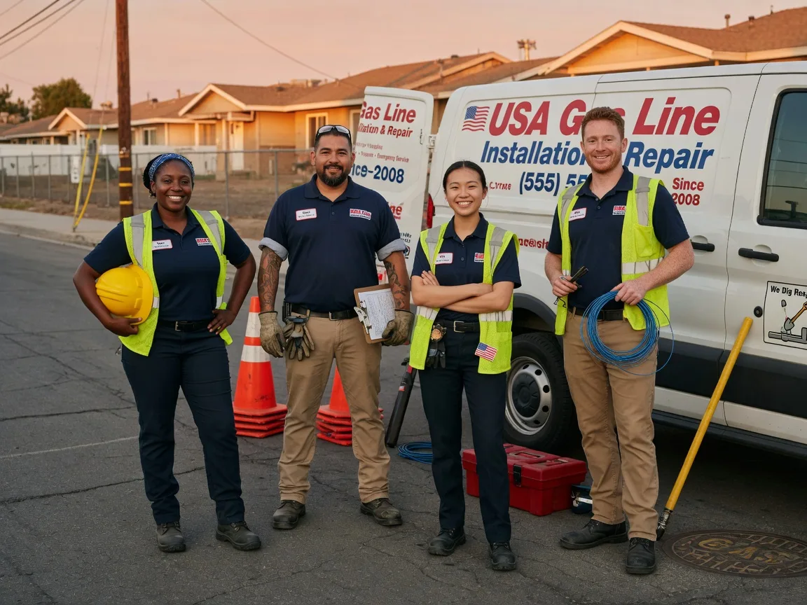Gas Line Installation company in Tidioute, PA